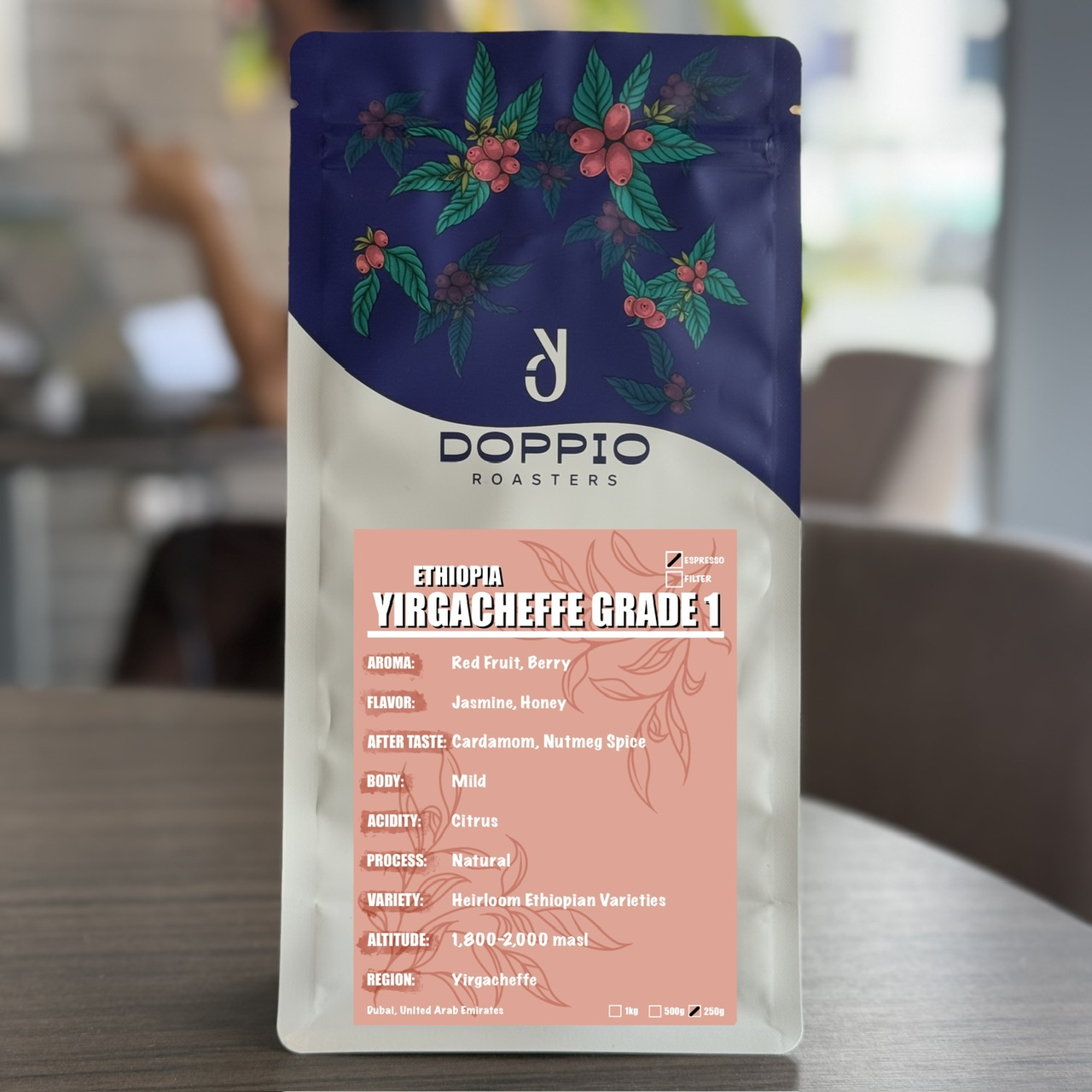 Ethiopia Yirgacheffe grade 1